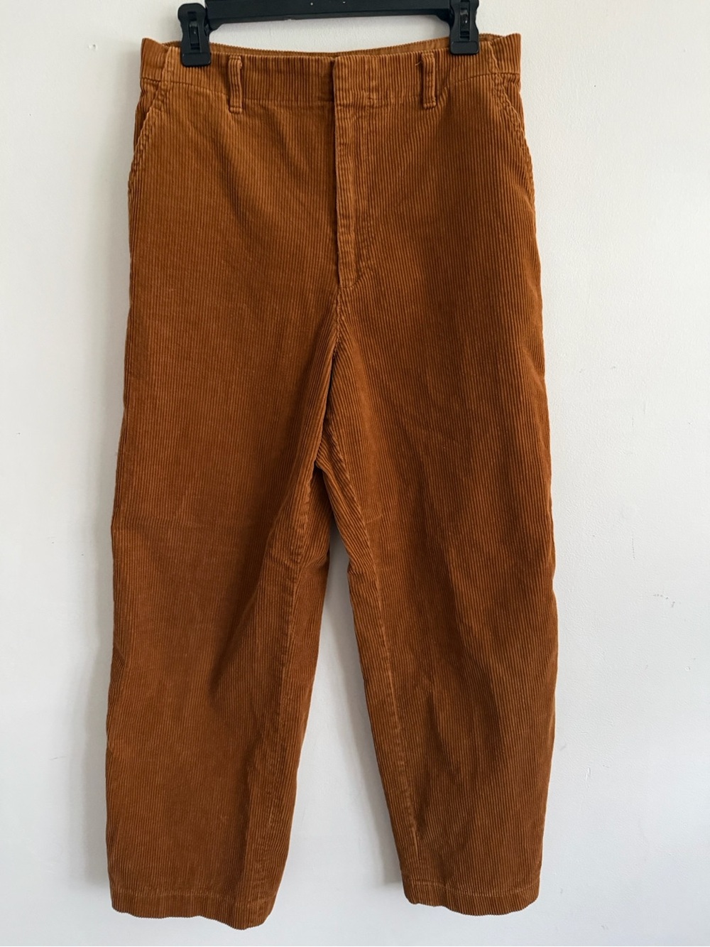 Uniqlo Corduroy Pants in Rust Brown